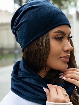 Completă IVON  Un set unic de șapcă și snood disponibil într-o gamă largă de culori. Fiecare va alege ceva pentru el însuși. Setul fără modele ș