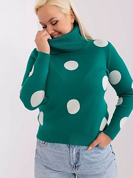 Pulover plus size Factory Price  Acest pulover pentru femei cu guler înalt este opțiunea perfectă pentru multe ocazii, de la cele casual la cele legate de muncă. Designu