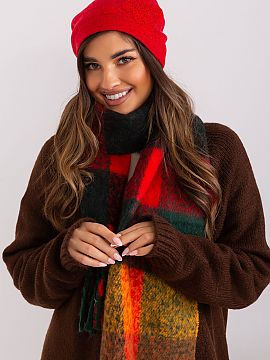 Şapcă AT  Pălărie caldă de iarnă pentru femei din cașmir cu aplicații decorative din pietre de ras.