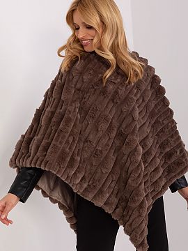 Ponczo AT  Acest poncho este o combinație de stil casual, confort și farmecul unei texturi de țesătură pestriță. Poncho-ul este alegerea perfect