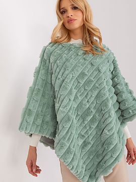 Ponczo AT  Acest poncho este o combinație de stil casual, confort și farmecul unei texturi de țesătură pestriță. Poncho-ul este alegerea perfect