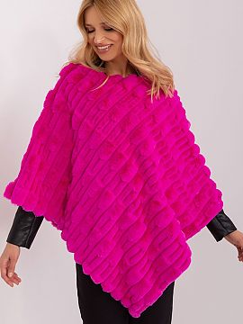 Ponczo AT  Acest poncho este o combinație de stil casual, confort și farmecul unei texturi de țesătură pestriță. Poncho-ul este alegerea perfect