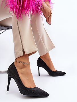 Pantofi cu toc subţire (stiletto) Step in style