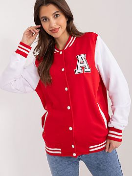 Bluză Relevance  Hanoracul sport pentru femei este o combinație de confort și stil. Dungile contrastante cu nervuri conferă energie și ies în evidență