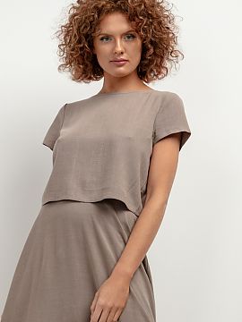 Bluză Tessita  Căutați îmbrăcămintea perfectă pentru zilele toride? Bluza din in T401 este alegerea perfectă! Fabricată dintr-un material ușor și