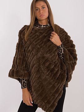 Ponczo AT  Această poncho este o combinație de stil casual, confort și farmecul diversității texturii materialului. Poncho este o alegere perfect�