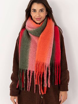 Şal AT  Șal elegant realizat din poliester de înaltă calitate, cu o lungime de 194 cm, cu un model colorat neted, care adaugă eleganță și mod