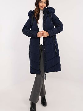Jachetă Factory Price  Geaca lunga de puf pana la genunchi, ideala pentru zilele de toamna-iarna. In stil casual, se potriveste perfect atat pentru ziua de zi, cat