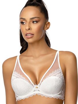 Push-up Mat  Estelle un model extrem de intrigant și tentant cu cupe push up. Modelul este disponibil în trei versiuni de culoare: alb, negru și roșu