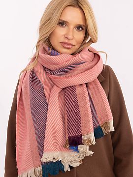 Şal AT  Eșarfa elegantă de iarnă, cu o lungime de 194 cm, este accesoriul perfect care va asigura căldură și un aspect trendy în zilele reci.