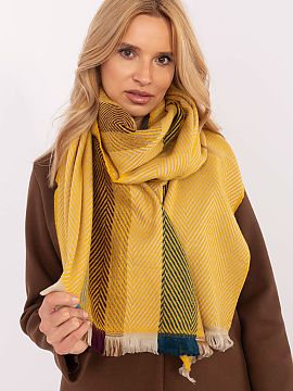 Şal AT  Fular de iarna elegant cu o lungime de 194 cm este accesoriul perfect care va asigura caldura si un aspect trendy in zilele reci. Fularul se