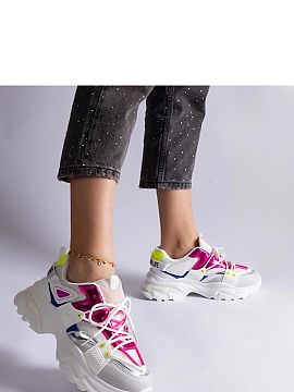 Tenişi Solea  Sulamita sunt adidași sportivi alb-roze, care se potrivesc perfect ca încălțăminte de zi cu zi pentru femeile active. Glezna lor joasă