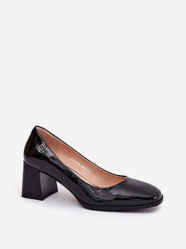 Pantofi dcu toc gros Step in style