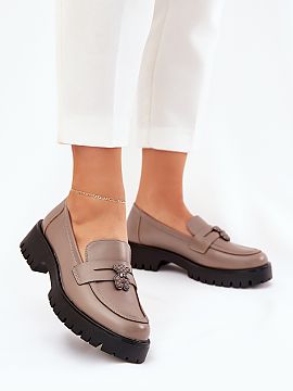 Mocasini Step in style  Mocasini de damă confecționați din piele naturală de înaltă calitate sunt o combinație de eleganță și aspect stilat. Tăietura cla