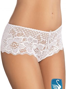 Pantaloni scurţi Gabidar   Corpi scurți sexy, cu dantelă pentru femei.
 - realizat în întregime din dantelă senzuală
 - față decorată cu o fundă delicată