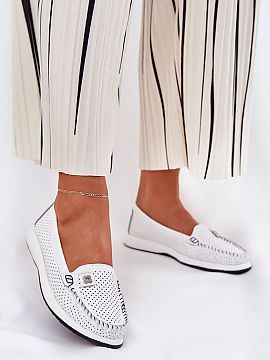 Mocasini Step in style  Mocasini damă de la marca S.Barski, care îmbină ușurința și confortul. Vârfurile rotunjite asigură confortul pe tot parcursul zilei,