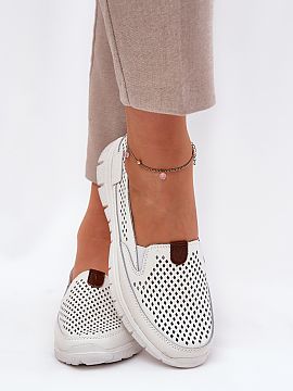 Balerini Step in style  Balerini damă de la marca Vinceza din piele naturală. Modelul lor perforat le conferă ușurință și aerisire, făcându-le o alegere id