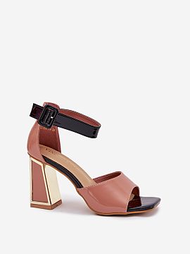 Sandale cu toc Step in style