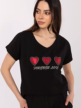 Tricou Factory Price  Tricoul casual pentru femei este o propunere confortabilă și stilată pentru ieșirile zilnice. Realizat din bumbac moale cu adaos de elas