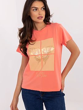 Tricou Factory Price  Tricou ușor și confortabil pentru femei, ideal pentru ocazii de zi cu zi. Realizat dintr-o combinație dominantă de bumbac și elastan, a