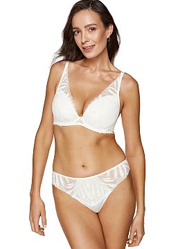 Push-up Gorteks  Sutienul cu push-up din dantela Eclipse este o propunere ideala pentru decolteuri mai adanci. Cupele sunt din spuma subtire acoperita cu dan