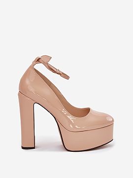 Pantofi dcu toc gros Step in style