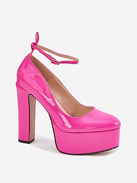 Pantofi dcu toc gros Step in style