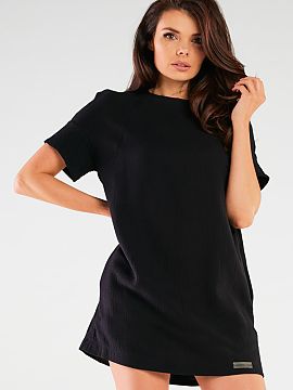 Rochie de zi Infinite You  Rochie mini lejeră cu mâneci scurte, confecționată dintr-o țesătură plăcută. Materialul oferă un confort extraordinar la purtare �