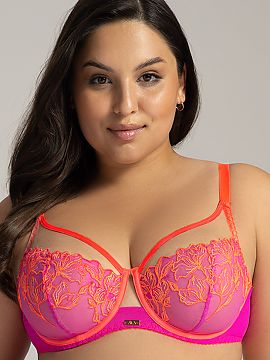 Soft Ava  Sutien moale de tip soft proiectat special pentru sâni mai mari. Modelul cu balene inferioare oferă susținere excelentă și confort la p