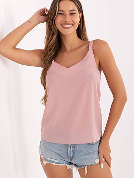 Top Lakerta  Top casual cu bretele este un element universal al garderobei, care se va potrivi perfect în ținutele de zi cu zi. Realizat dintr-o ameste