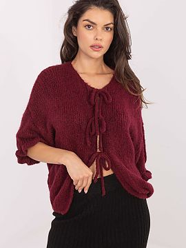 pulover cu fermoar Italy Moda  Pulover casual de damă, ideal pentru ocazii de zi cu zi. Se distinge prin modelul său neted, ceea ce îi conferă un caracter minimalist 