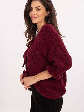 pulover cu fermoar Italy Moda