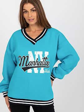 Bluza Ex Moda  Bluza casual pentru femei, la modă și confortabilă, este alegerea perfectă pentru fiecare zi. Realizată dintr-o combinație moale și d