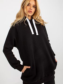 Bluza Ex Moda  Această bluză lungă de damă este alegerea ideală pentru zilele mai reci, combinând confortul, funcționalitatea și un stil casual la 