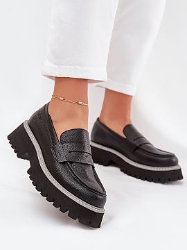 Mocasini Step in style  Mocasini pentru femei de la brandul Big Star reprezintă o combinație între clasic și aspect modern. Realizate din piele ecologică de î