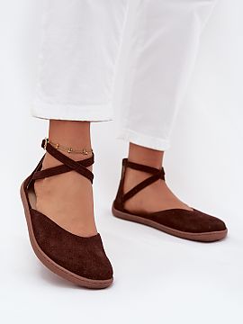 Balerinki Step in style  Balerinii de damă din piele naturală sunt o propunere elegantă și confortabilă pentru fiecare zi. Modelul Barefoot este încălțămint