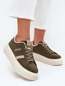 Pantofi de sport Step in style  Tenisii damă de la marca Big Star sunt o alegere excelentă pentru femeile care caută o combinație între confort și stil. Plasate pe o 