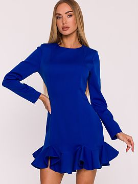 Rochie elegantă Moe  Rochia subtilă și feminină, confecționată dintr-un material neted cu finisaj mat, este o propunere excelentă pentru multe ocazii. Form