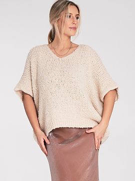 Pulover cu mânecă scurtă Figl  