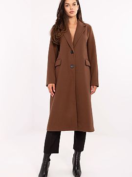 Palton Factory Price  Un palton elegant de damă cu croială lungă este un model atemporal, care se potrivește perfect atât pentru ziua de zi, cât și pentru 