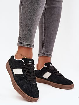 Pantofi de sport Step in style  Sneakers de damă Vinceza din piele de căprioară naturală sunt o combinație de confort și stil urban modern. Realizate din materiale de