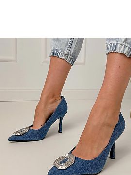 Pantofi cu toc subţire (stiletto) Solea