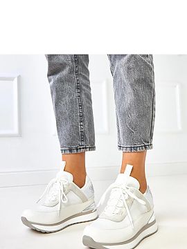 Pantofi de sport Solea  Pantofi sport moderni pentru femei din piele ecologică durabilă, care combină confortul cu un design la modă. Modelul are vârful rotund