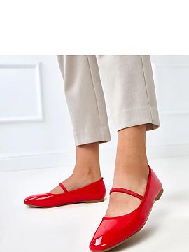 Balerinki Solea  Balerini clasici pentru femei, din piele lacuita de înaltă calitate, care îmbină eleganța cu confortul purtării zilnice. Modelul are v