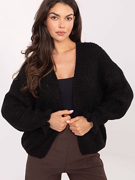 Cardigan Rue Paris  Cardiganul fără închidere este o jachetă universală în stil casual, ideală pentru zi de zi și pentru muncă. Realizat dintr-o combin