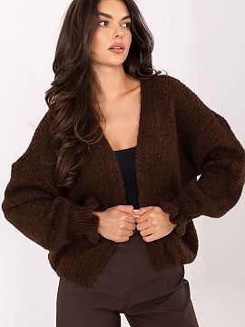 Kardigan Rue Paris  Cardiganul fără închidere este o jachetă universală în stil casual, ideală pentru zi de zi și pentru muncă. Realizat dintr-o combin