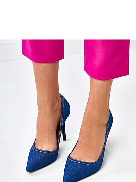 Pantofi cu toc subţire (stiletto) Solea