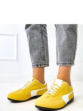 Pantofi de sport Solea  Pantofi sport cu accente albe sunt o alegere la modă și confortabilă pentru stilurile urbane de zi cu zi. Realizați din piele ecologică