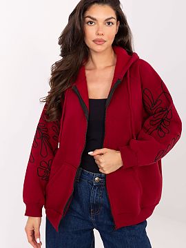 Bluza Relevance  Bluza cu glugă pentru femei într-un stil casual, ideală pentru ocazii de zi cu zi. Realizată din bumbac de înaltă calitate cu adaos de