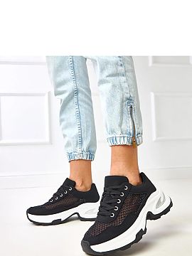 Pantofi de sport Solea  Pantofi sport eleganți cu un design scăzut, confecționați din piele ecologică de înaltă calitate. Vârful clasic rotund și șireturi